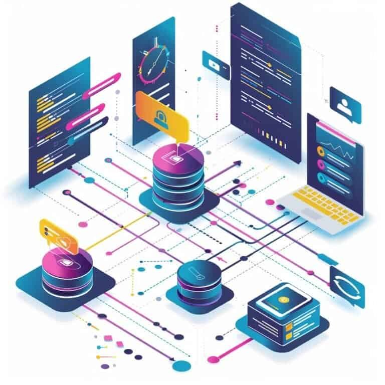innovative-network-illustration-stockcake